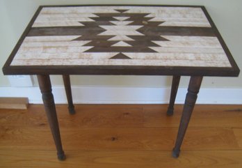 Southwest Style Inlay Table