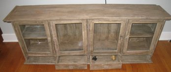 Weathered Gray Cabinet