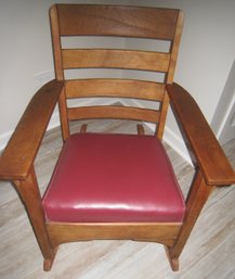Stickly Style Red Seated Rocker