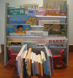 Assorted Children's Books With Stand
