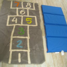 Hopscotch Rug And Childrens Gymnastics Mat