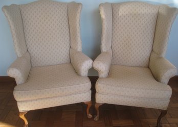H.D.C. Thomasville Wingback Chairs
