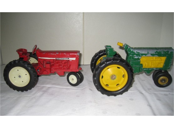 Vintage Metal Tractor Toys