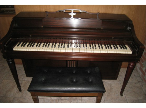 Wurlitzer Piano And Bench