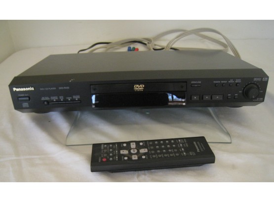 Panasonic DVD Player With Remote