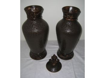Brown Ceramic Urns