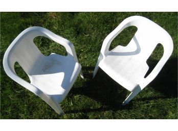 Pair Of Children's Patio Chairs