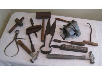Assorted Lot Of Vintage/antique Tools