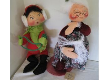 Elf On A Shelf And Mrs. Claus