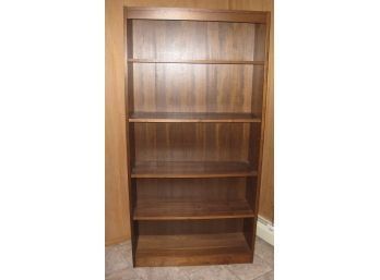 Tall Wooden Bookshelf With Adjustable Shelves