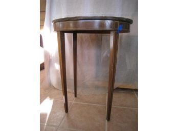 Small VIntage Oval Parlor Table
