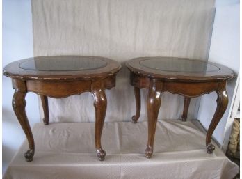 Pair Of French Provincial Style Side Tables
