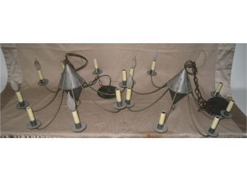 'pewter' Toned Chandeliers