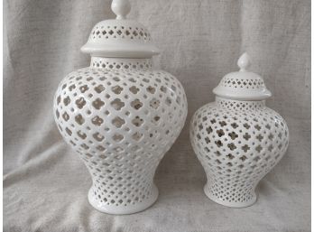 'Two's Company' Urns - Great For Storing Your Aromatherapy Items