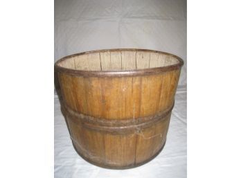 Wooden Bowl And Bucket