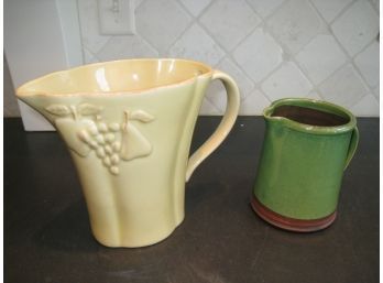 A Pair Of Pitchers