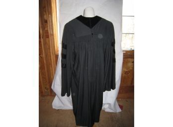 Black Processional Gown 2