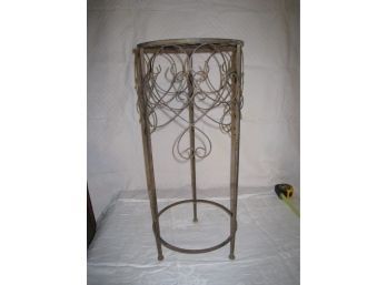 Beautiful Metal Plant Stand And Plant Caddy