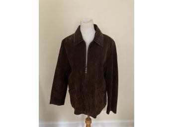 Suede Choc Brown Jacket Leather Limited Xl