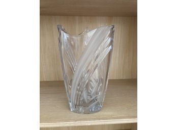 Beautiful Lead Glass Vase