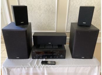 Yamaha Stereo System And Surround Sound