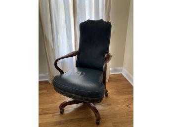 North Hickory Furniture Leather Office Chair