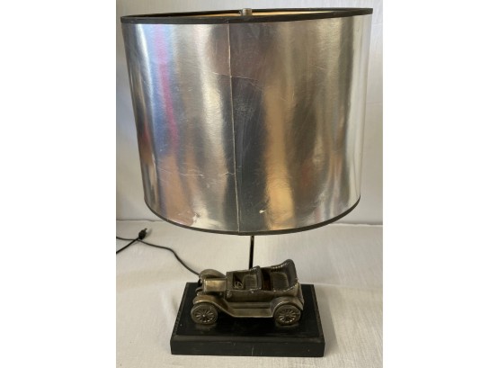 'Antique Car' Cast Iron Car Lamp