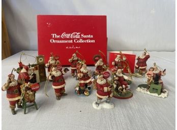 Coca Cola Christmas Ornament Set