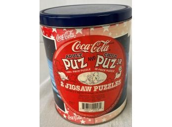 Coke Puzzles In Tins