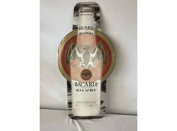 Bacardi Silver Branded Sign