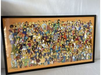 Simpsons Framed Poster