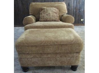 Can You Say Comfy! Bernhardt Chair And Ottoman