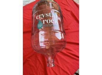Crystle Rock 5 Gallon Glass Jug