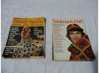 Womans Day Vintage Knitting Fashion Magazines