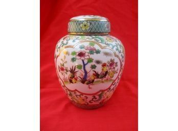 Hand Painted Ginger Pot