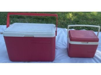 Keep Your Cool- Coleman Cooler/ Rubbermaid Cooler