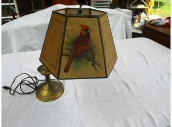 Vintage Cardinal Table Lamp