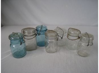 7 Half Pint Jars With EZ Seals