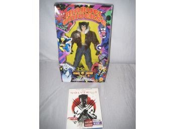 Wolverine Action Figure  In Original Package And Movie
