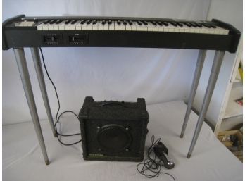 Vintage Compac 2 Univox Keyboard & Amplifier