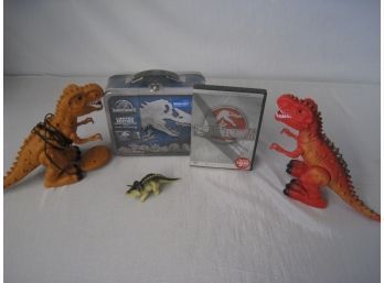 Jurassic Park Lot And Toy Dinosaurs