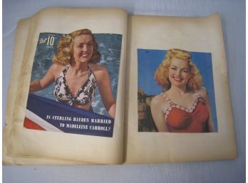 Hollywood Glamour Scrapbook Featuring Betty Grable
