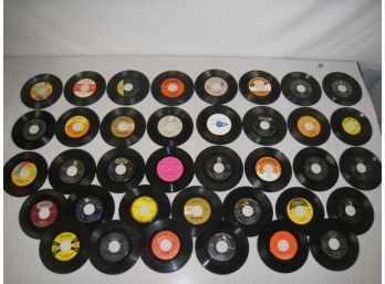 The Vinyl Frontier Lot Of 37 45rpm Records