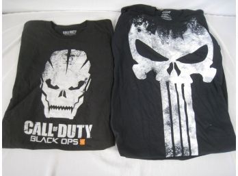 Punisher And Call Of Duty Tshirts
