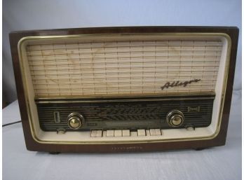 Vintage Tube Radio By Allegro