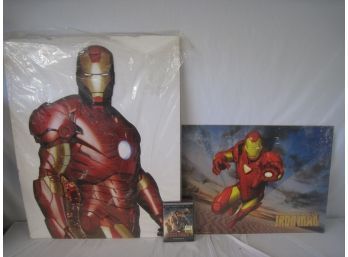 Iron Man Character Stand And Poster