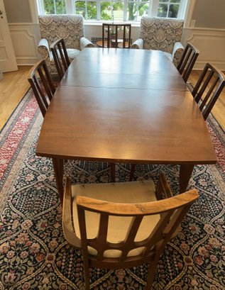 Antique Dining Table And Chairs
