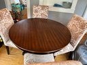 Pier I Wood Dining Table With Four Dining Chairs