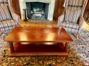 Two Tier Wood Coffee Table