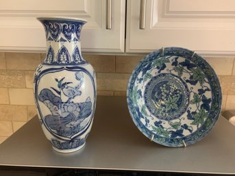 Italian And Asian Pottery